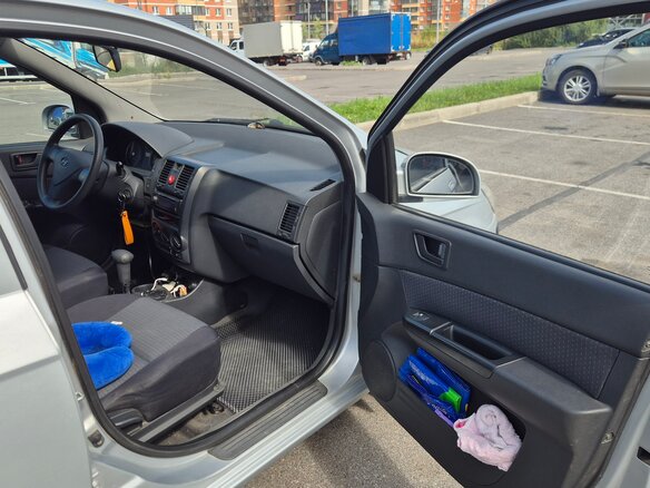 2007 Hyundai Getz I Рестайлинг, серебристый - вид 6