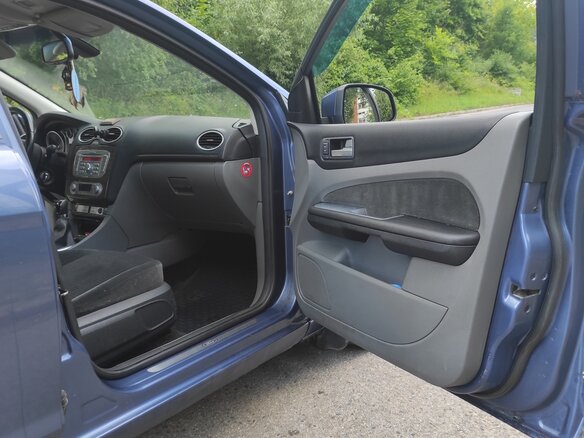 2009 Ford Focus II Рестайлинг, синий, 530000 рублей - вид 12