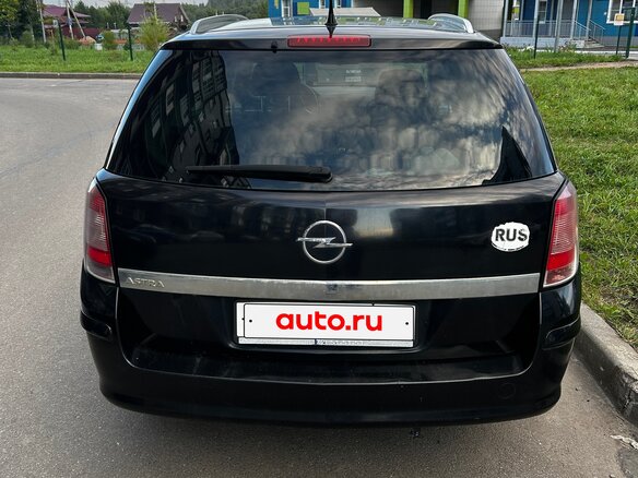 2011 Opel Astra H Рестайлинг, чёрный - вид 7