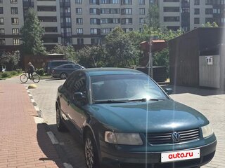 1999 Volkswagen Passat B5, зелёный, 410000 рублей, вид 1