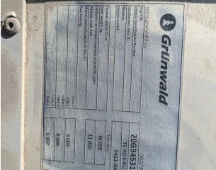 2023 Grunwald Полуприцеп бортовой, чёрный, 2410000 рублей, вид 5