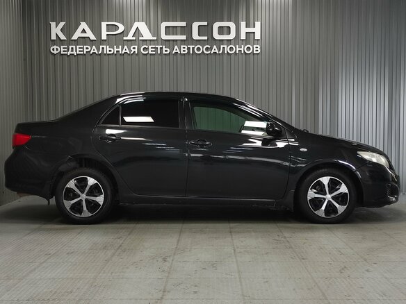 2008 Toyota Corolla X (E140, E150), чёрный, 670000 рублей - вид 5
