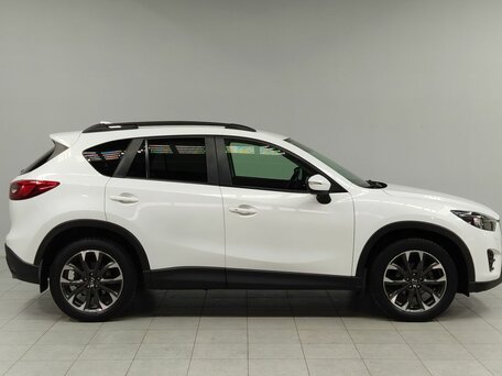 2016 Mazda CX-5 I Рестайлинг, белый, 2150000 рублей, вид 4