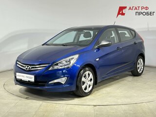 2015 Hyundai Solaris I Рестайлинг, синий, 850000 рублей, вид 1