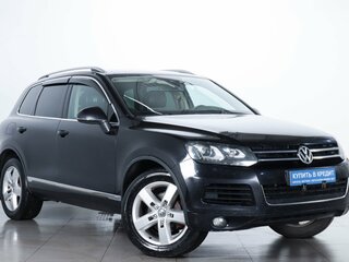 2011 Volkswagen Touareg II, чёрный, 1979000 рублей, вид 1