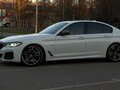2021 BMW 5 серии M550i xDrive VII (G30/G31/G38) Рестайлинг, белый, 5500000 рублей - вид 4