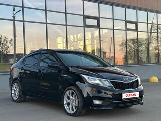 2016 Kia Rio III Рестайлинг, чёрный, 799000 рублей, вид 2