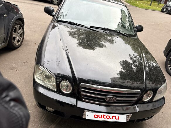 2006 Kia Magentis I Рестайлинг, чёрный