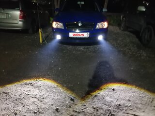 2008 Skoda Octavia II (A5), синий, 460000 рублей, вид 5