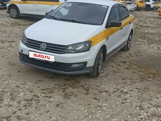 2019 Volkswagen Polo V Рестайлинг, белый, 845000 рублей, вид 3