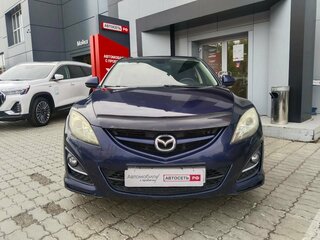 2012 Mazda 6 II (GH) Рестайлинг, синий, 940000 рублей, вид 2