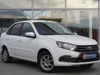 2020 Lada (ВАЗ) Granta I Рестайлинг, белый, 839000 рублей, вид 3