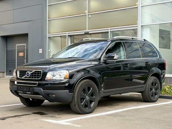 2010 Volvo XC90 I Рестайлинг, чёрный - вид 2