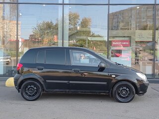 2008 Hyundai Getz I Рестайлинг, чёрный, 314000 рублей, вид 4