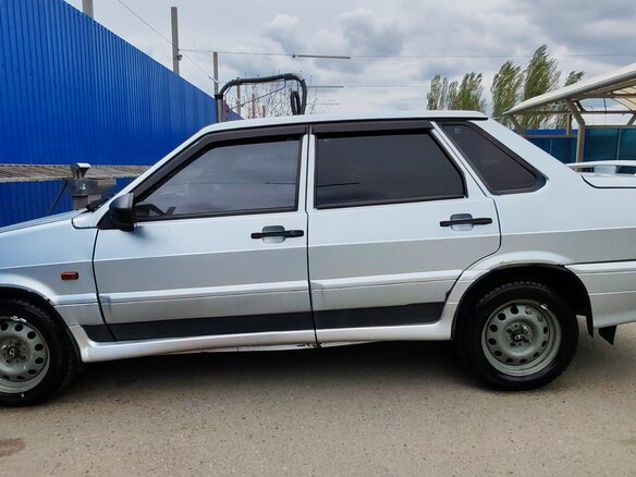 1998 Lada (ВАЗ) 2115, голубой, 130000 рублей - вид 6