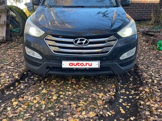 2012 Hyundai Santa Fe III, чёрный, 1650000 рублей, вид 1