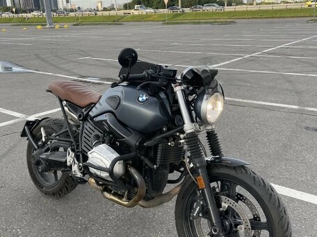 2020 BMW R Nine T Scrambler, зелёный, 1100000 рублей, вид 3