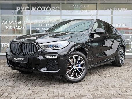 2021 BMW X6 30d III (G06), чёрный, 7350000 рублей, вид 1