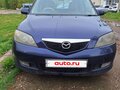 2002 Mazda Demio II (DY), синий, 350000 рублей
