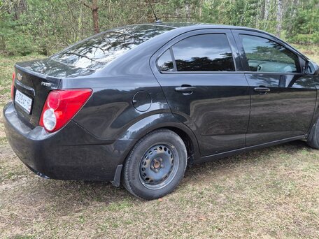 2013 Chevrolet Aveo II, чёрный, 680000 рублей, вид 5