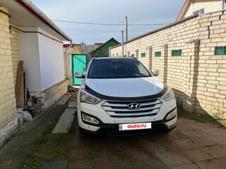 2013 Hyundai Santa Fe III, белый, 1600000 рублей, вид 3