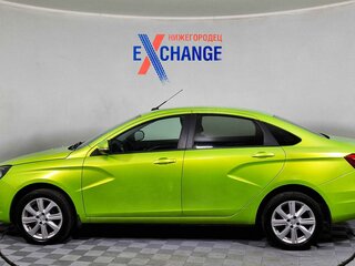2016 Lada (ВАЗ) Vesta I, зелёный, 719000 рублей, вид 4