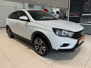 2019 Lada (ВАЗ) Vesta SW Cross I, белый, 1014000 рублей, вид 3