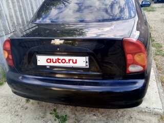 2007 Chevrolet Lanos I, чёрный, 170000 рублей, вид 3
