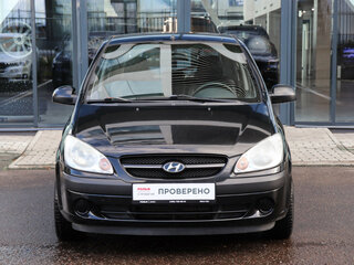 2008 Hyundai Getz I Рестайлинг, чёрный, 555000 рублей, вид 2
