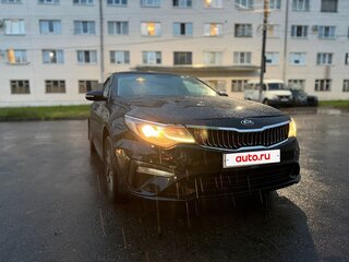 2019 Kia Optima IV Рестайлинг, чёрный, 1350000 рублей, вид 4