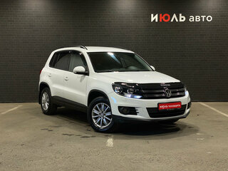 2014 Volkswagen Tiguan I Рестайлинг, белый, 1340000 рублей, вид 3