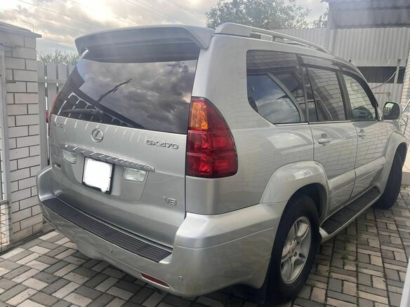 2004 Lexus GX 470 I, серый, 2300000 рублей - вид 8