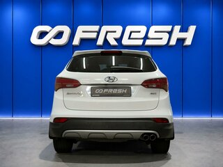 2013 Hyundai Santa Fe III, белый, 1850000 рублей, вид 4