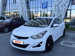 2014 Hyundai Elantra V (MD) Рестайлинг, белый, 1080000 рублей, вид 1