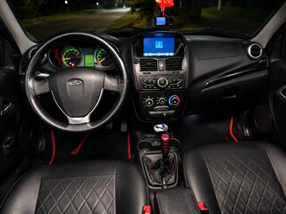 2013 Lada (ВАЗ) Kalina II, серебристый, 399000 рублей, вид 3