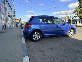 2006 Peugeot 307 I Рестайлинг, синий, 535000 рублей, вид 3