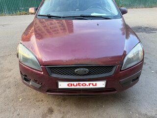 2007 Ford Focus II, пурпурный, 190000 рублей, вид 1
