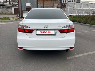 2016 Toyota Camry VII (XV50) Рестайлинг, белый, 1950000 рублей, вид 5