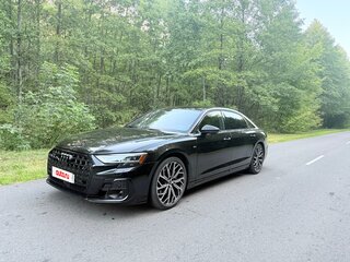 2022 Audi A8 Long 55 TFSI IV (D5) Рестайлинг, чёрный, 4800000 рублей, вид 5