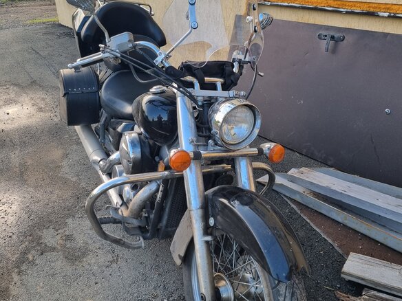 2005 Honda Shadow 750, чёрный, 400000 рублей