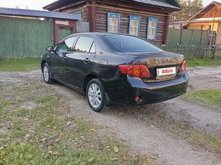 2008 Toyota Corolla AMT X (E140, E150), чёрный, 950000 рублей, вид 4