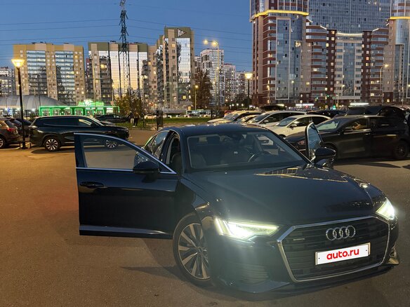 2022 Audi A6 45 TFSI V (C8), синий, 5150000 рублей - вид 1
