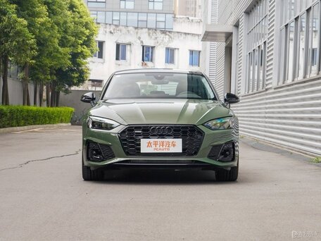 2023 Audi A5 Sportback 40 TFSI II (F5) Рестайлинг, зелёный, 5000000 рублей, вид 5