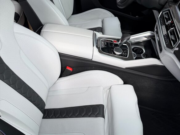 2020 BMW X5 M Competition III (F95), синий - вид 7