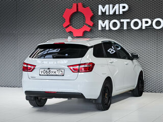 2020 Lada (ВАЗ) Vesta SW I, белый, 1050000 рублей, вид 4