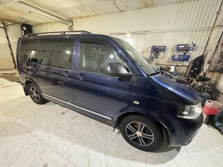 2012 Volkswagen Multivan T5 Рестайлинг, синий, 1900000 рублей, вид 2