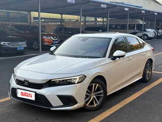 2022 Honda Civic XI, белый, 1241500 рублей, вид 2