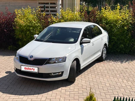 2019 Skoda Rapid I Рестайлинг, белый, 1450000 рублей, вид 1