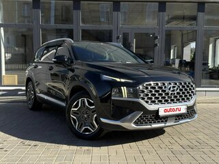 2022 Hyundai Santa Fe IV Рестайлинг, чёрный, 3300000 рублей, вид 3