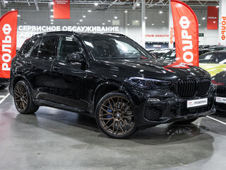 2018 BMW X5 40i IV (G05/G18), чёрный, 5500000 рублей, вид 4
